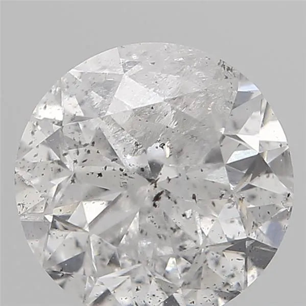 0.70ct Round Natural Diamond (Colour F, Clarity I3, Cut F, Uncertified)
