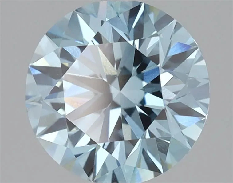1.18ct Round Lab Grown Diamond (Colour Fancy Intense Blue, Clarity VS1, Cut ID, IGI Certified)