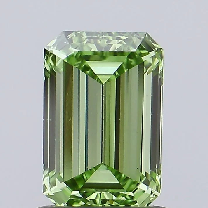 1.00ct Emerald Lab Grown Diamond (Colour Fancy Intense Green, Clarity VS2, IGI Certified)