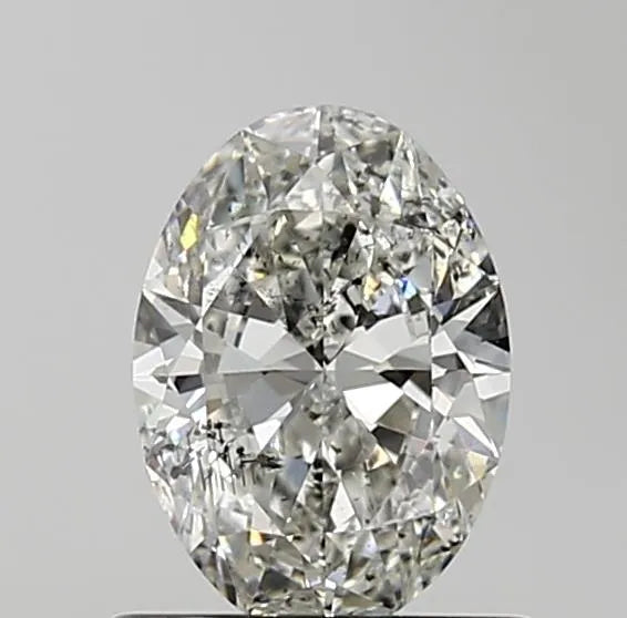 0.70ct Oval Natural Diamond (Colour G, Clarity SI2, Cut VG, IGI Certified)