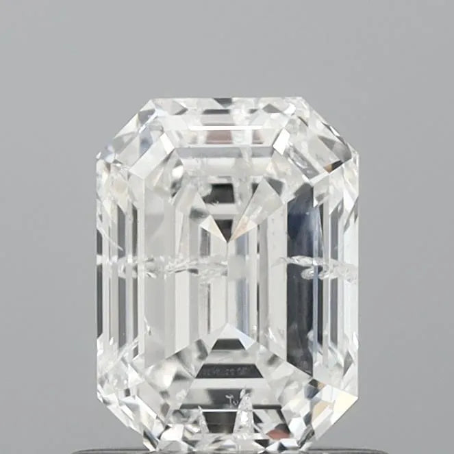0.82ct Emerald Natural Diamond (Colour G, Clarity I1, Cut VG, IGI Certified)