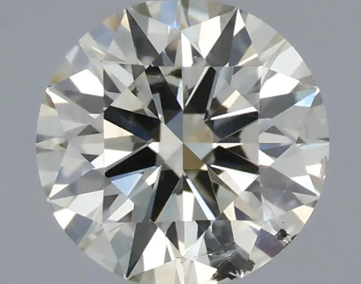 0.61ct Round Natural Diamond (Colour K, Clarity SI2, Cut EX, IGI Certified)