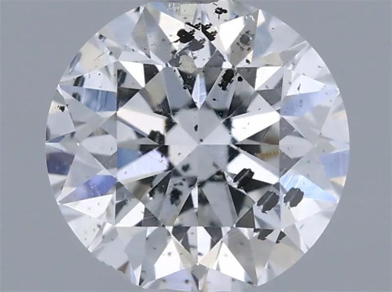 0.70ct Round Natural Diamond (Colour F, Clarity I1, Cut EX, IGI Certified)