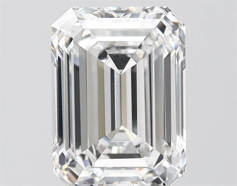 2.34ct Emerald Lab Grown Diamond (Colour D, Clarity VVS2, IGI Certified)