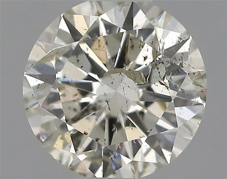 0.44ct Round Natural Diamond (Colour J, Clarity I1, Cut VG, IGI Certified)